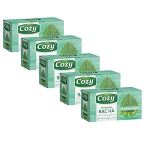 베트남COZY 박하차 ( 2g x 25개입 x 5개 SET ), 5개, 50g