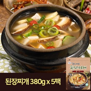 [시집가는농산] 된장찌개 380g x 5팩, 5개