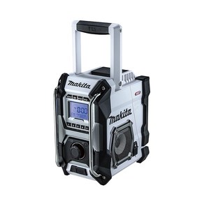 마키타 Makita 충전식 라디오 흰색 40V max 본체만/배터리 충전기 별매 MR001GZW, 1개