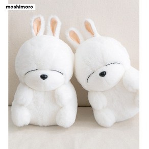 마시마로 인형 애착 엽기 토끼 귀여운 동물 애착 인형 15cm 20cm 30cm 50cm, 마시마로 씨팅 10cm, 1개