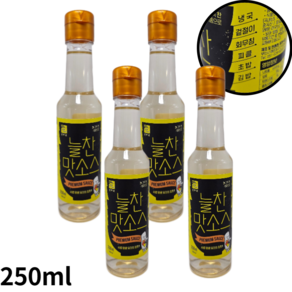 동원 늘찬맛소스 만능초 계절냉국 겉절이 김밥 초밥 회무침 피클, 4개, 250ml