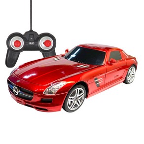 정식라이센스 1대24 RC카 메르세데스 벤츠 SLS AMG 랜덤 4방향주행, 단품, 1개