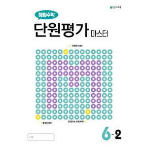 해법수학 단원평가 마스터 초등 6-2(2024)