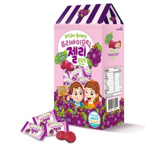 프리바이오틱 젤리 포도맛, 240g, 1개