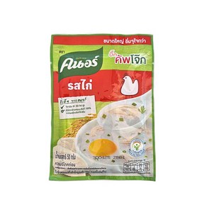 태국 자스민쌀 죽 포크플레이버 봉지 50g, 1개