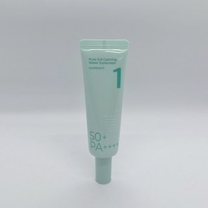 1번 청초 진정맑은 물막선크림 SPF50+ PA++++