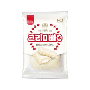 신세계라이브쇼핑 [크림빵 60주년] 정통크림 미니샌드 8봉, 8개, 80g