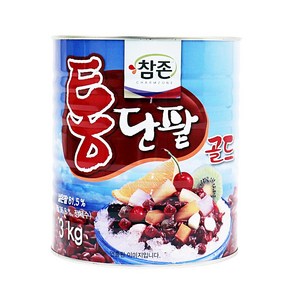 푸드올마켓_ 참존 통단팥 3kg /빙수팥, 1개