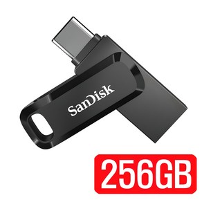 샌디스크 울트라 듀얼드라이브 고 USB Type C USB 메모리, 256GB, 1개