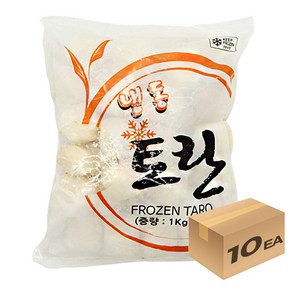 1박스) 냉동야채 토란 1kg x 10개입, 10개