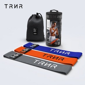 TRNR 스쿼트 밴드 3Pack(SB3PK), 1세트, 혼합