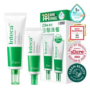 메이크프렘 인테카 수딩크림 기획세트(50ml+31ml)