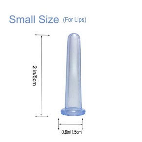 경락마사지도구 작은얼굴 괄사 얼굴 고무 부항 마사지 바디 컵 피부 리프팅 셀룰라이트 방지 흡입 유리, [16] silicone-B(Lips), [16] silicone-B(Lips), 1개