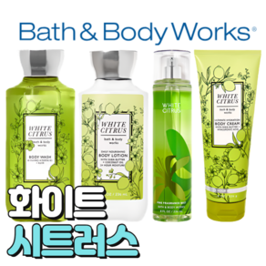 배스앤바디웍스 BBW 향기로운 화이트 시트러스, 바디워시, 1개, 295ml