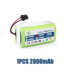 로봇 진공 청소기 I A4 V7 플러스용 IL INR18650 M26-4S1P 전체 용량 14.4V 3500mAh 리튬 배터리, 1개, 1개입