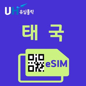 유심홀릭 태국 이심 eSIM 데이터 FM e심, 총 기간 5GB 소진 후 종료, 3일, 1개