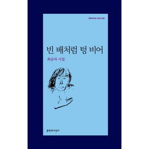 빈 배처럼 텅 비어:최승자 시집, 문학과지성사, 최승자 저