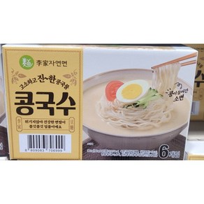 New 이가자연면 콩국수 160GX6입, 960g, 2개