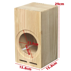 8인치 나무 스피커 우퍼 캐비닛 케이스 빈 빈통 오디오 5인치 4인치 상자, 6. (전체 주파수)5인치, 6. (전체 주파수) 5인치 (단품)