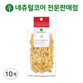 네츄럴코어 고양이간식, 40g, 10개, 고양이 미니 참치슬라이스