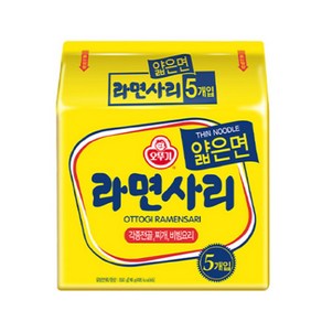 오뚜기 라면사리 110g x 5입 8매 1박스, 40개