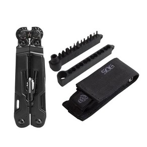 SOG PowePint 미니 컴팩트 멀티툴 경량 서바이벌 수공구 접이식 낚시 플라이어 포켓 나이프 EDC 18 도구, [06] PP1002-Deluxe, 1개