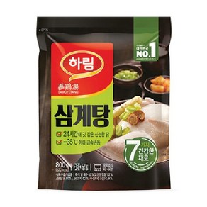 하림삼계탕 800g 6봉, 6개