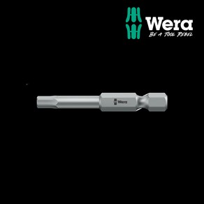 WERA 수공구 840/4z 육각 비트 6.0-89mm(059633), 1개