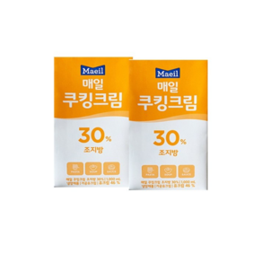 매일유업 쿠킹크림조지방30%X4개/무료배송, 1L, 4개