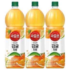 해태 과일촌 감귤자몽 1.5L 감귤자몽주스/과일주스, 10개