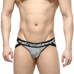 METROMALEWEAR [M2W] Jacquard Jockstraps Gray (2901-07)