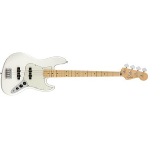 Fende 일렉트릭베이스 Playe Jazz Bass Maple Fingeboad Pola White 149902515, 1개