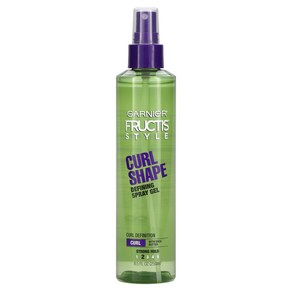 Garnier Fructis 모발관리 컬 셰이프 디파이닝 스프레이 젤 8.5fl oz(250ml)