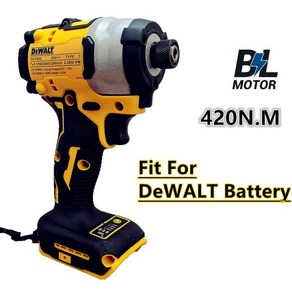 DeWALT 20V 배터리에 적합 임팩트 드라이버 무선 스크루 드라이버 전기 임팩트 드릴 전동 공구 DCF850, 01 Battey Not Included_2차검수, 1개