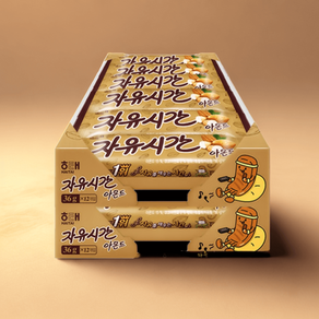 자유시간아몬드 36gx12 x 2(총 24개), 36g, 24개