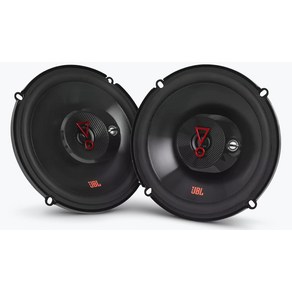 JBL Stage3 637F 3-Way 카 스피커 세트 - 225와트 우퍼 카오디오 도어스피커 HiFi 스테레오 시스템 - 16cm - 6.5인치