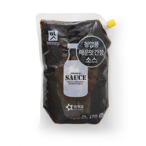 아워홈 청양풍 매운맛 간장소스 2kg, 2개