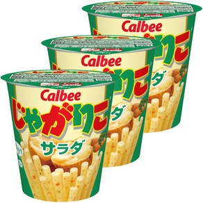 일본과자 일본스낵 Calbee 카루비 가루비 쟈가리코 자가리코 샐러드맛 60g x 3개