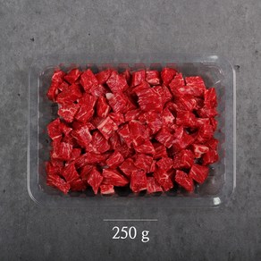 [명품한우금오] 한우 1등급 국거리(250g) 암소, 250g, 1개