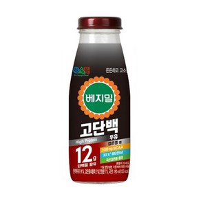 베지밀 고단백 두유 검은콩(병)190mlx40병