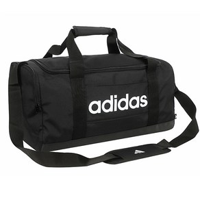 아디다스 LINEAR DUFFEL BAG SMALL 헬스 운동 데일리 크로스백 팀백 더플백, black, 1개