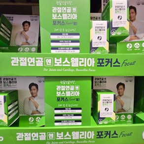 관절연골엔 보스웰리아 포커스 850mg, 1개, 60정