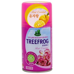 청개구리 청개구리 트리프로그 자동분사 방향제 280ml-유자향, 1개