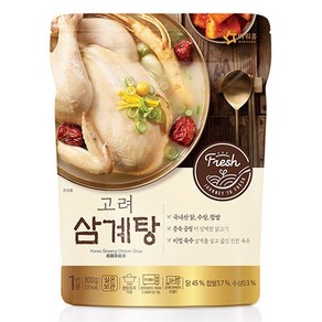 아워홈 고려 삼계탕, 800g, 6개