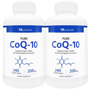 [미국빠른직구] 신제품 마이라이프 내추럴스 코큐텐 CoQ-10 200mg, 240정, 2개