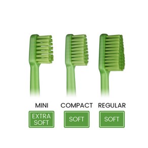 [스웨덴 TePe]테페 GOOD 친환경칫솔 작은헤드칫솔 _SOFT, 테페 GOOD 작은헤드(S), 1개