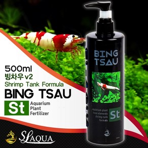 SL-AQUA 빙차우 ST 500ml /수족관 어항 수초 종합 영양제 비료 액비 모스 소일 칼륨 철분 쉬림프 수초항, 1개