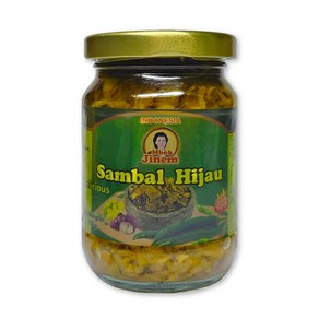 [인도네시아] Mbok Jinem 삼발 히자우 150g / Sambal Hijau