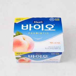 [메가마트]매일 바이오 복숭아 요거트 85g*4