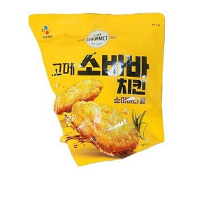 CJ 고메 소바바 치킨 소이허니윙, 300g, 1개